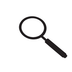 Magnifying In cartoon, hand-drawn flat style. image for social media, websites and UI. Isolated 2D vector design in logo, icon, sketch style, simple line vector, single color. AI Generative Art.