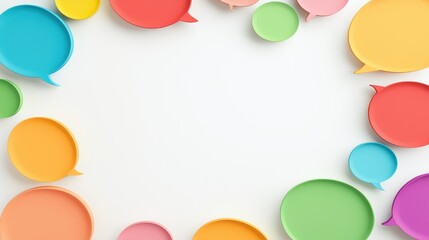 Global Communication and Cultural Diversity Concept with Multilingual Speech Bubbles Connecting Around the World