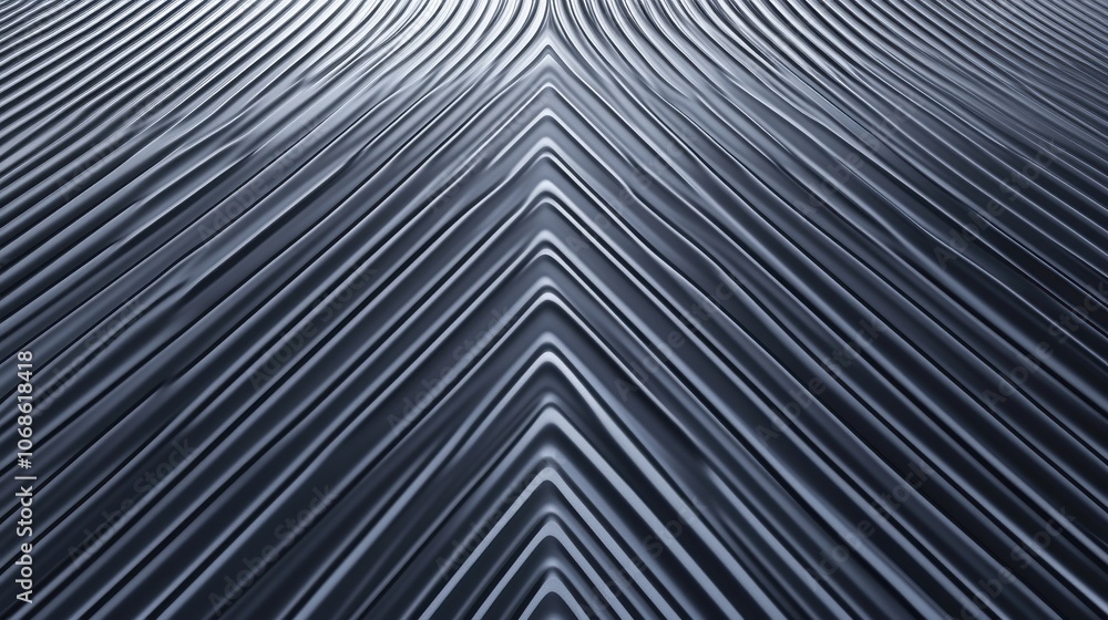 Poster abstract wavy pattern in dark tones creates a captivating sense of movement and depth.