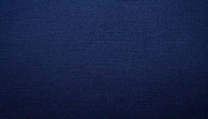 Fototapeta premium 奥行き感のあるネイビーブルーの布地テクスチャ、繊細な糸の織りが作り出すシンプルで落ち着いた雰囲気 
