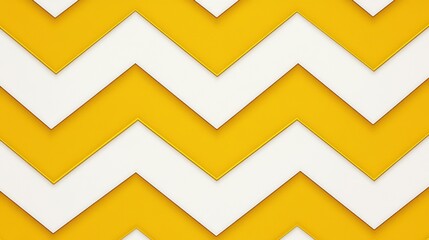 A vibrant pattern of yellow and white zigzag shapes creating a dynamic and modern design.