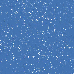 Seamless pattern with snowflakes.
 Hand painted in watercolor.