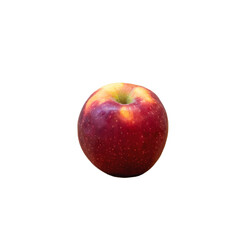 red apple isolated