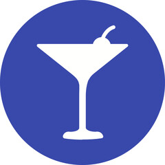 Happy birthday simple vector icon