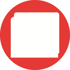 Happy birthday simple vector icon