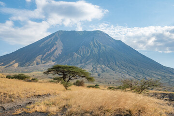 Ol Doinyo Lengai volcano, Lake Natron National Park, Tanzania