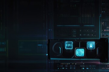 techno background