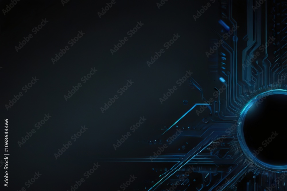 Poster techno background