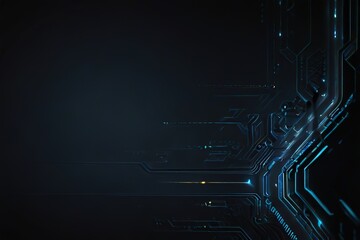 Obraz premium techno background