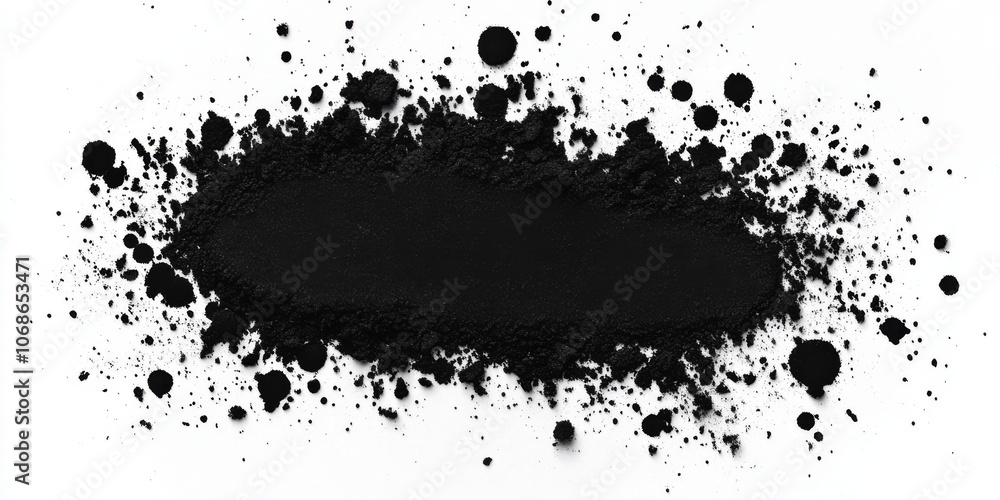 Poster this stunning abstract art piece features a deep black grainy texture and an enchanting spray gradie