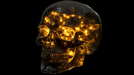 Glowing Neural Activity in Transparent Skull