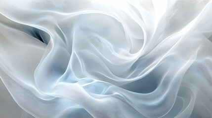 Fototapeta premium Bright white abstract background with soft gradients, suitable for design projects 