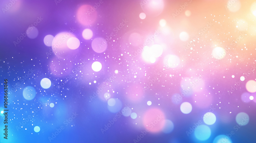 Poster dreamy, abstract blurred background with soft bokeh. generative ai
