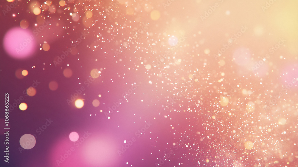 Poster dreamy, abstract blurred background with soft bokeh. generative ai