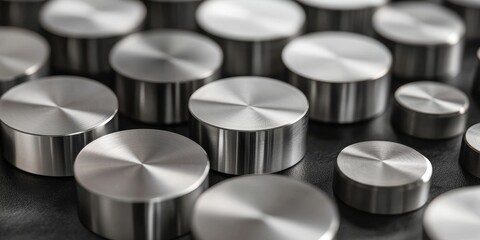 Diverse titanium applications in medical, aerospace, and industrial fields, durable and versatile