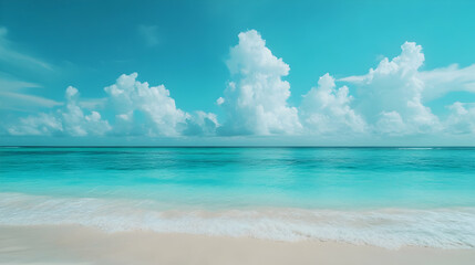 beach and blue sky