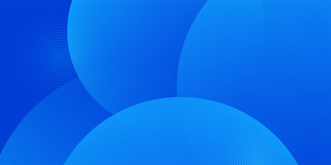 Modern background template with light blue and blue gradient, circle effect, suitable for background, wallpaper, home screen, theme