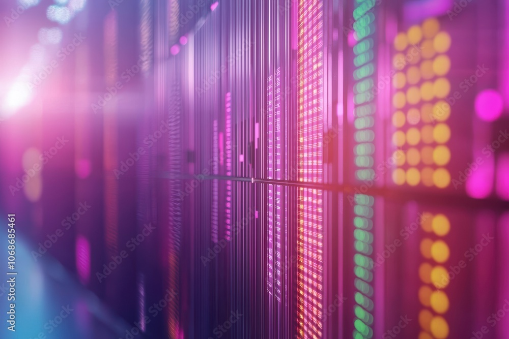 Poster automated storage of containers in rows