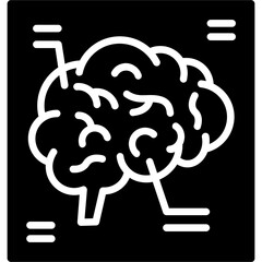 Brain X Ray Icon