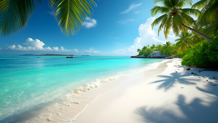 "Discover Paradise: Top Beach Destinations with Crystal Clear Waters and Palm-Fringed Sands"