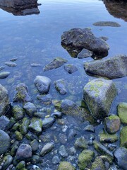 stones in water