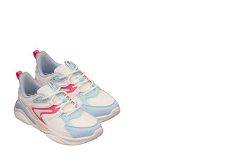 Shoes on the background of technology, health, for exercise