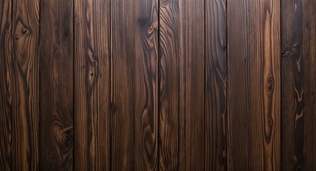 Obraz premium Dark wooden background with grain details for natural richness