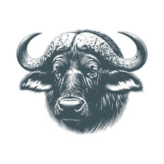 buffalo vector illustration