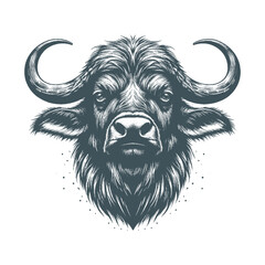 buffalo vector illustration