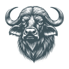 buffalo vector illustration