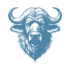 buffalo vector illustration