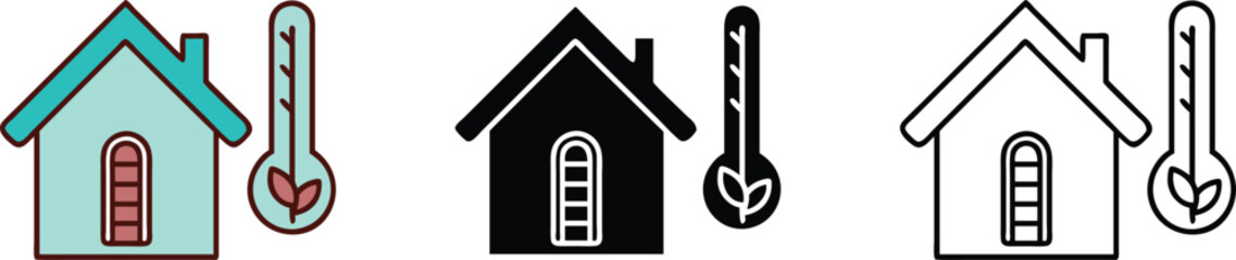 House Temperature Thermometer Home Cold Weather