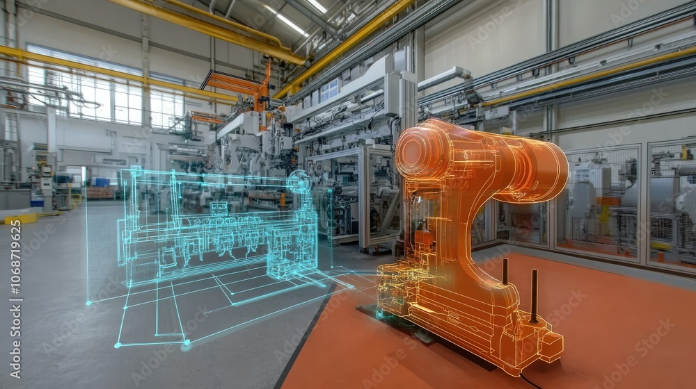 Poster advanced robotics in automated industrial setting