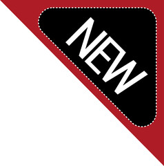 Stickers for New Arrival shop product tags, new labels or sale badges and banners vector sticker icons templates