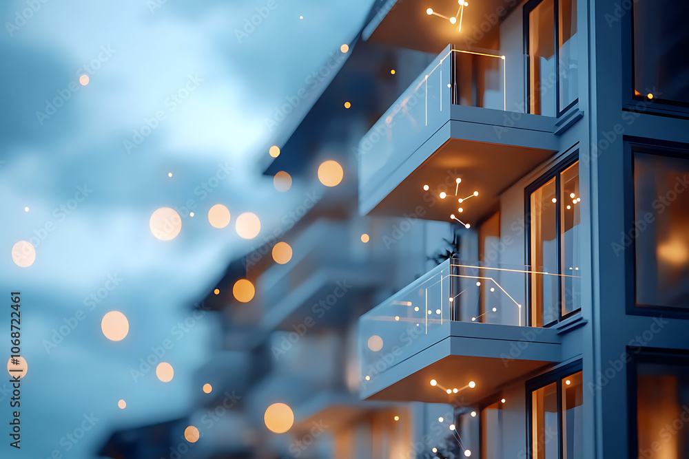 Aufkleber exploring urban innovation how smart energy grids transform sustainable architecture and transportat