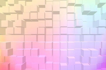 Pastel grainy noisy color gradient banner, extrude textured  poster header cover backdrop design