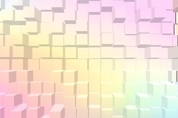 Pastel grainy noisy color gradient banner, extrude textured  poster header cover backdrop design