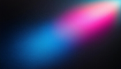 Grungy dark retro background with blue and pink colors. Rough grainy texture. Abstract backdrop.
