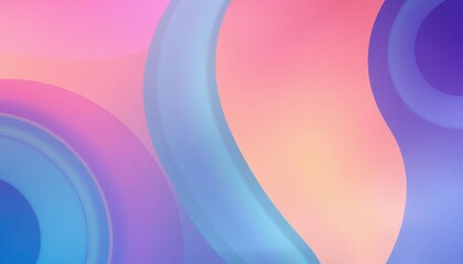 Obraz premium a close up of a colorful abstract background with curved shapes
