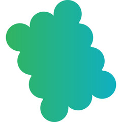 Happy birthday simple vector icon
