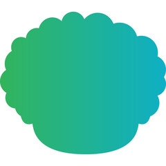 Happy birthday simple vector icon