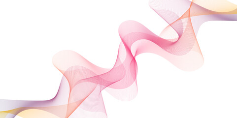 Abstract wave element for design. Digital frequency. Elegant abstract smooth swoosh speed gray wave modern stream. art background. Vector illustration. Wave with lines created using blend.	
