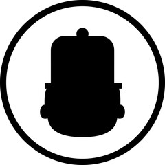 Happy birthday single vector icon