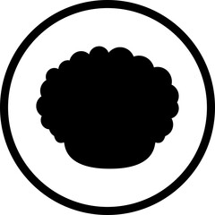 Happy birthday single vector icon