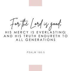 God is good text, Bible text art vector	