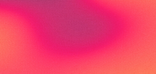 Abstract pink orange purple grainy gradient background glowing pink magenta vibrant noise texture, colorful retro banner design