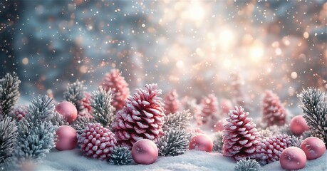  christmas snow background