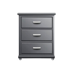 Locker isolated on a transparent background by AI generative.