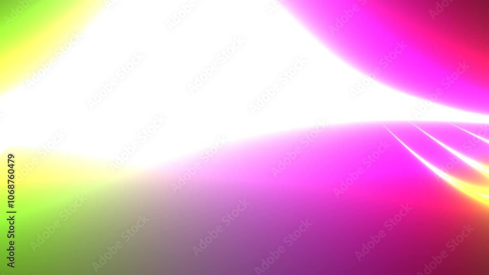 Poster dynamic light waves: vivid color flow and motion patterns