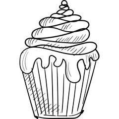 Happy birthday single vector icon